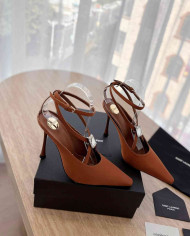 Saint Laurent Rhinestone Embellished High Heels