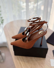 Saint Laurent Rhinestone Embellished High Heels