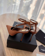 Saint Laurent Rhinestone Embellished High Heels