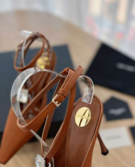 Saint Laurent Rhinestone Embellished High Heels