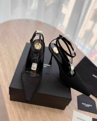 Saint Laurent Rhinestone Embellished High Heels