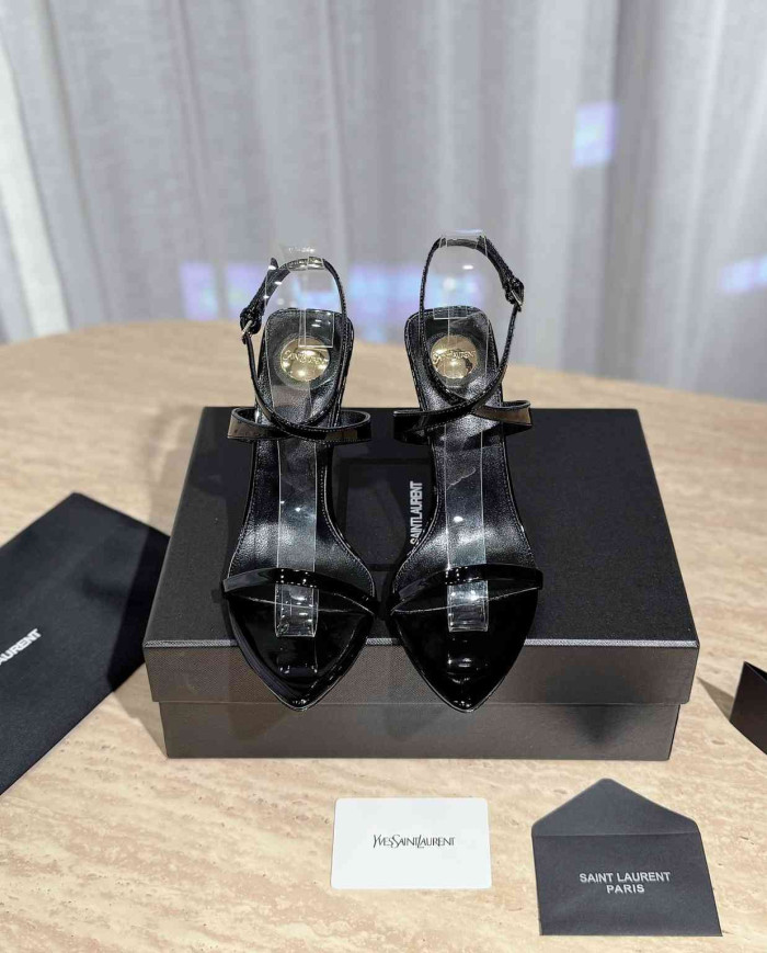 Saint Laurent Pointed Toe Sandals