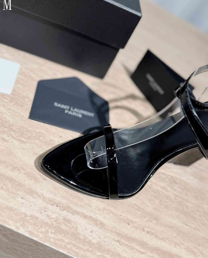 Saint Laurent Pointed Toe Sandals