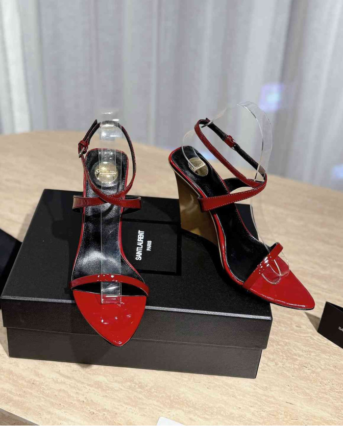 Saint Laurent Pointed Toe Sandals