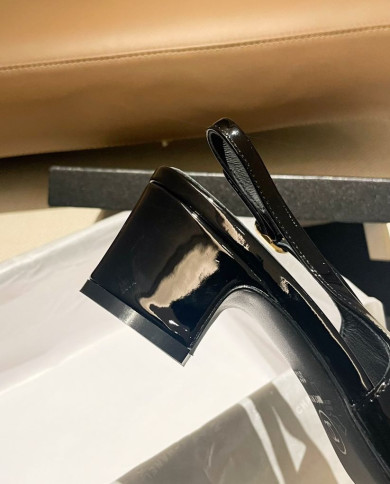 Chanel Classic Logo Pointed Toe Slingback shoes