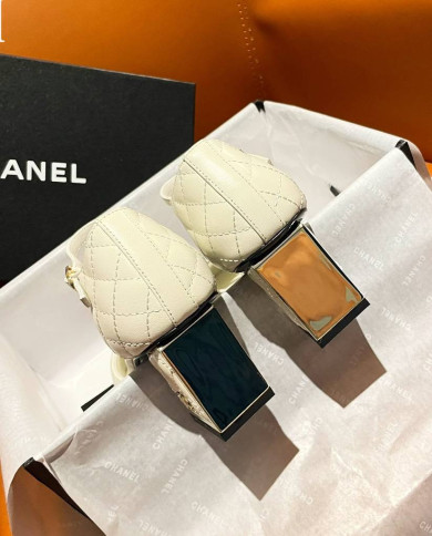 Chanel Classic Quilted Mary Jane Shoes