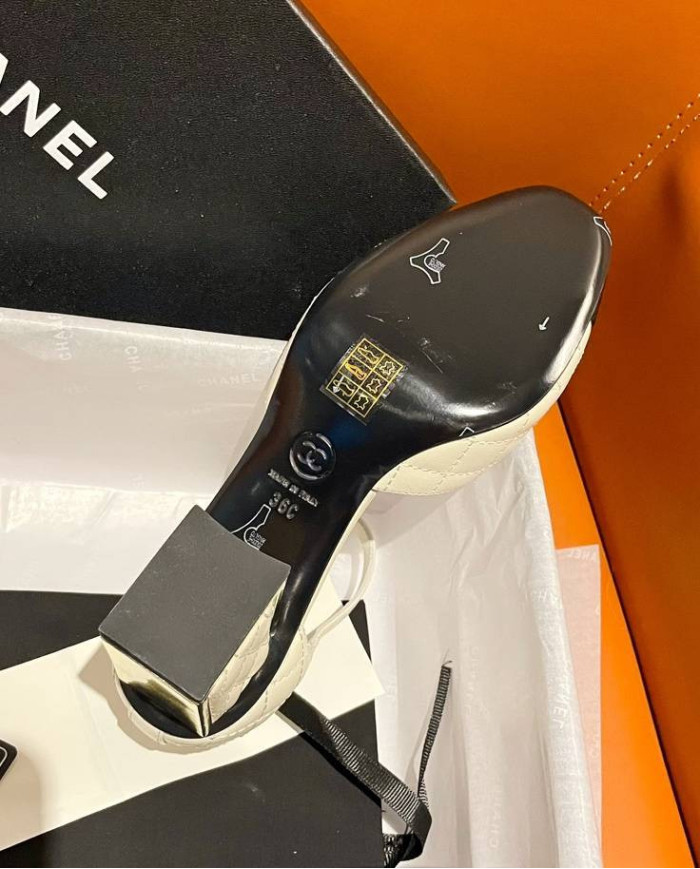 Chanel Classic Quilted Mary Jane Shoes