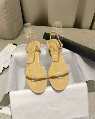 Chanel Women's Open Toe Block Heel Sandals