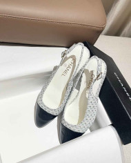 Chanel Women's Pointed Toe Wedge Shoes