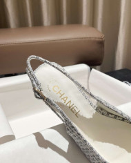 Chanel Women's Pointed Toe Wedge Shoes