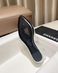 Chanel Women's Pointed Toe Wedge Shoes