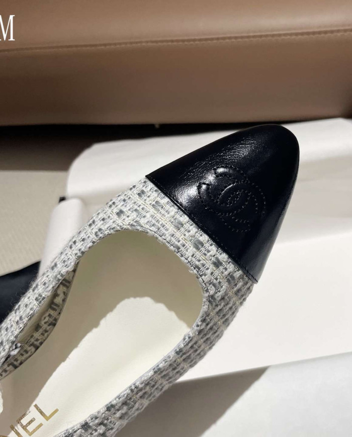 Chanel Women's Pointed Toe Wedge Shoes