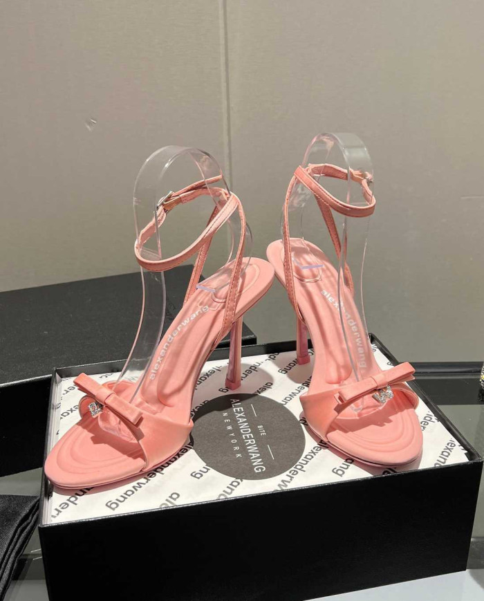 Alexander Wang Women's Bow Stiletto Heel Sandals