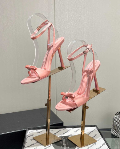Alexander Wang Women's Bow Stiletto Heel Sandals