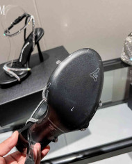 Alexander Wang Women's Rhinestone Strap High Heel Sandals