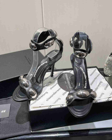 Alexander Wang Studded High Heel Sandals