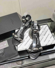 Alexander Wang Women's Metal Buckle Flat Sandals