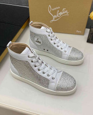 Christian Louboutin Strass High Top Sneakers