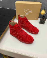 Christian Louboutin Spike High Top Sneakers