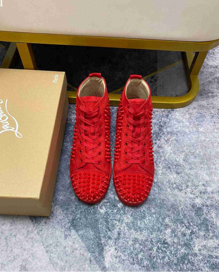 Christian Louboutin Spike High Top Sneakers