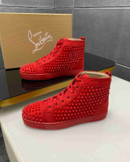 Christian Louboutin Spike High Top Sneakers