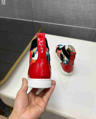 Christian Louboutin Graffiti High Top Sneakers