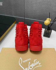 Christian Louboutin Spike High Top Sneakers