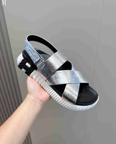 Hermes Cross Strap Sandals