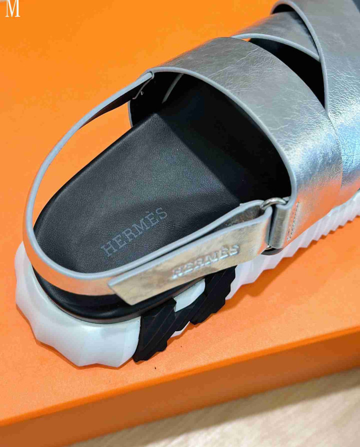 Hermes Cross Strap Sandals