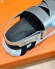 Hermes Cross Strap Sandals