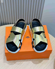 Hermes Cross Strap Sandals