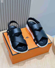 Hermes Cross Strap Sandals