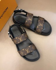 Louis Vuitton Monogram Buckle Sandals