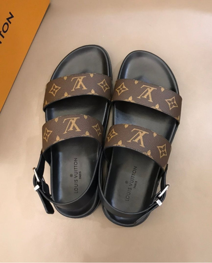 Louis Vuitton Monogram Buckle Sandals