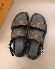 Louis Vuitton Monogram Buckle Sandals