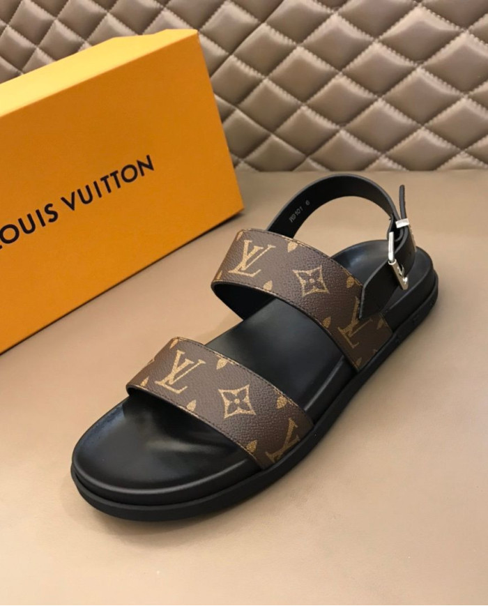 Louis Vuitton Monogram Buckle Sandals