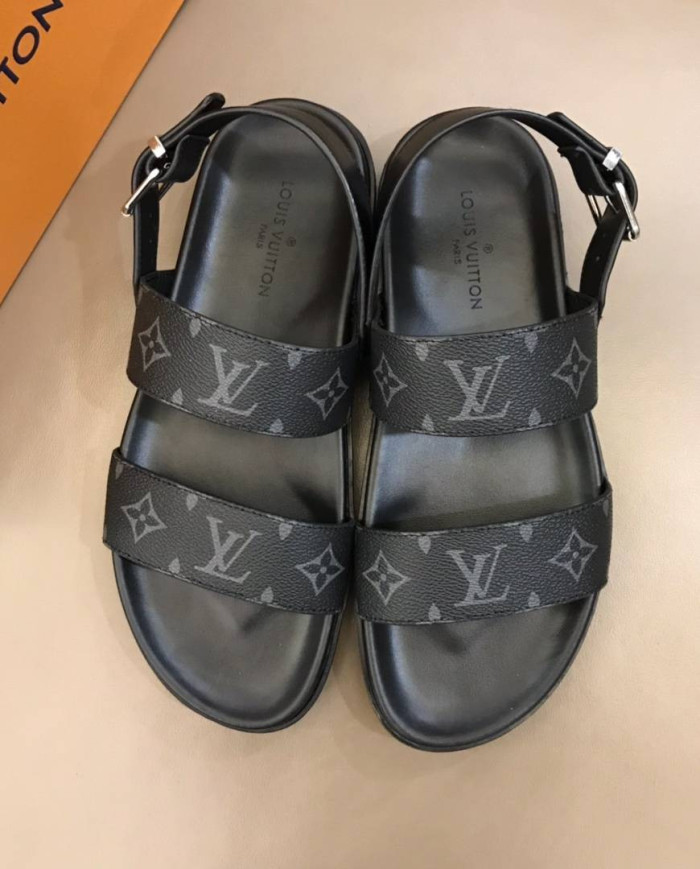 Louis Vuitton Monogram Buckle Sandals