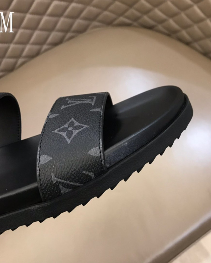 Louis Vuitton Monogram Buckle Sandals