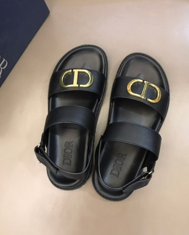 Dior CD Logo Buckle Sandals