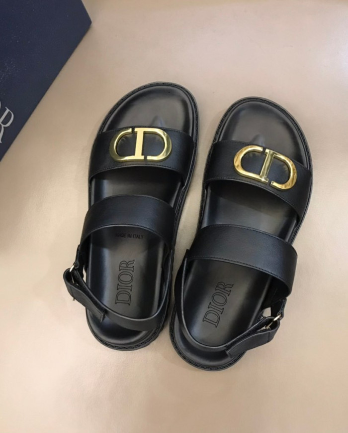 Dior CD Logo Buckle Sandals