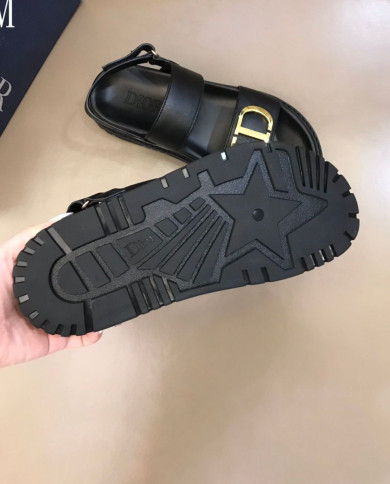 Dior CD Logo Buckle Sandals