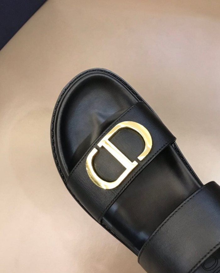 Dior CD Logo Buckle Sandals
