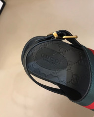 Gucci Men's Web Stripe Sandals