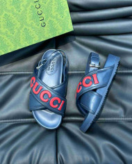 Gucci Letter Cross Strap Sandals