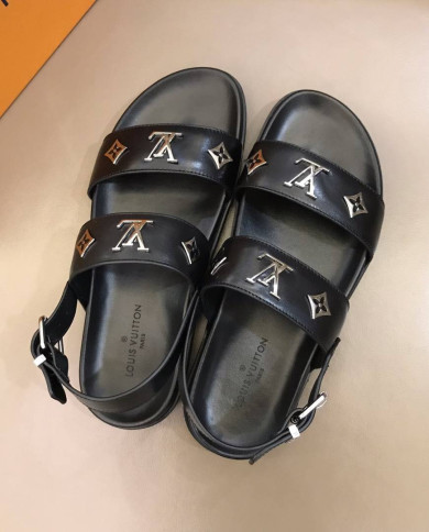 Louis Vuitton Men's Buckle Sandals