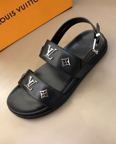 Louis Vuitton Men's Buckle Sandals