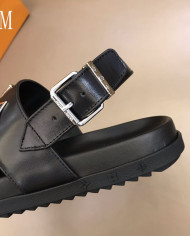 Louis Vuitton Men's Buckle Sandals