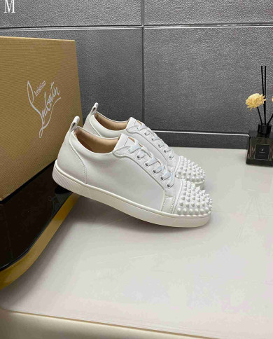 Christian Louboutin Spiked Low Top Casual Shoes