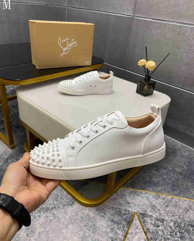 Christian Louboutin Spiked Low Top Casual Shoes