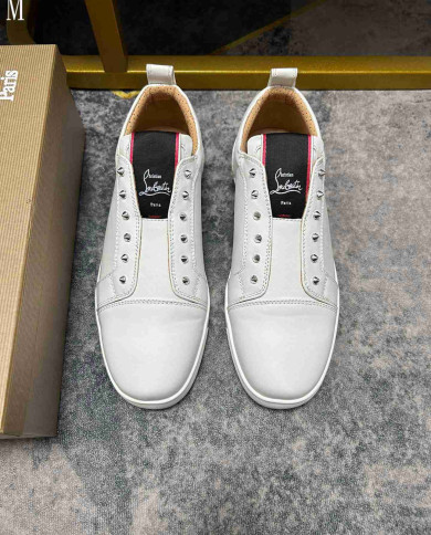 Christian Louboutin F.A.V. Men's Spike Casual Shoes